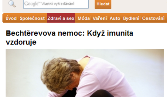 Bechtěrevova nemoc: Když imunita vzdoruje