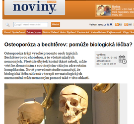 Osteoporóza a bechtěrev: pomůže biologická léčba?