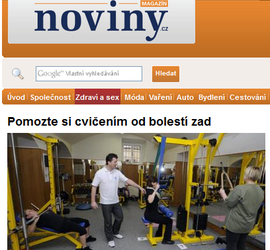 Pomozte si cvičením od bolestí zad