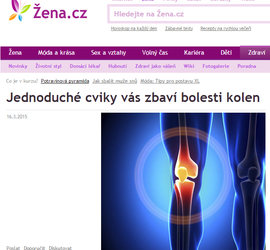 Jednoduché cviky vás zbaví bolesti kolen