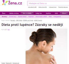 Dieta proti lupénce? Zázraky se nedějí